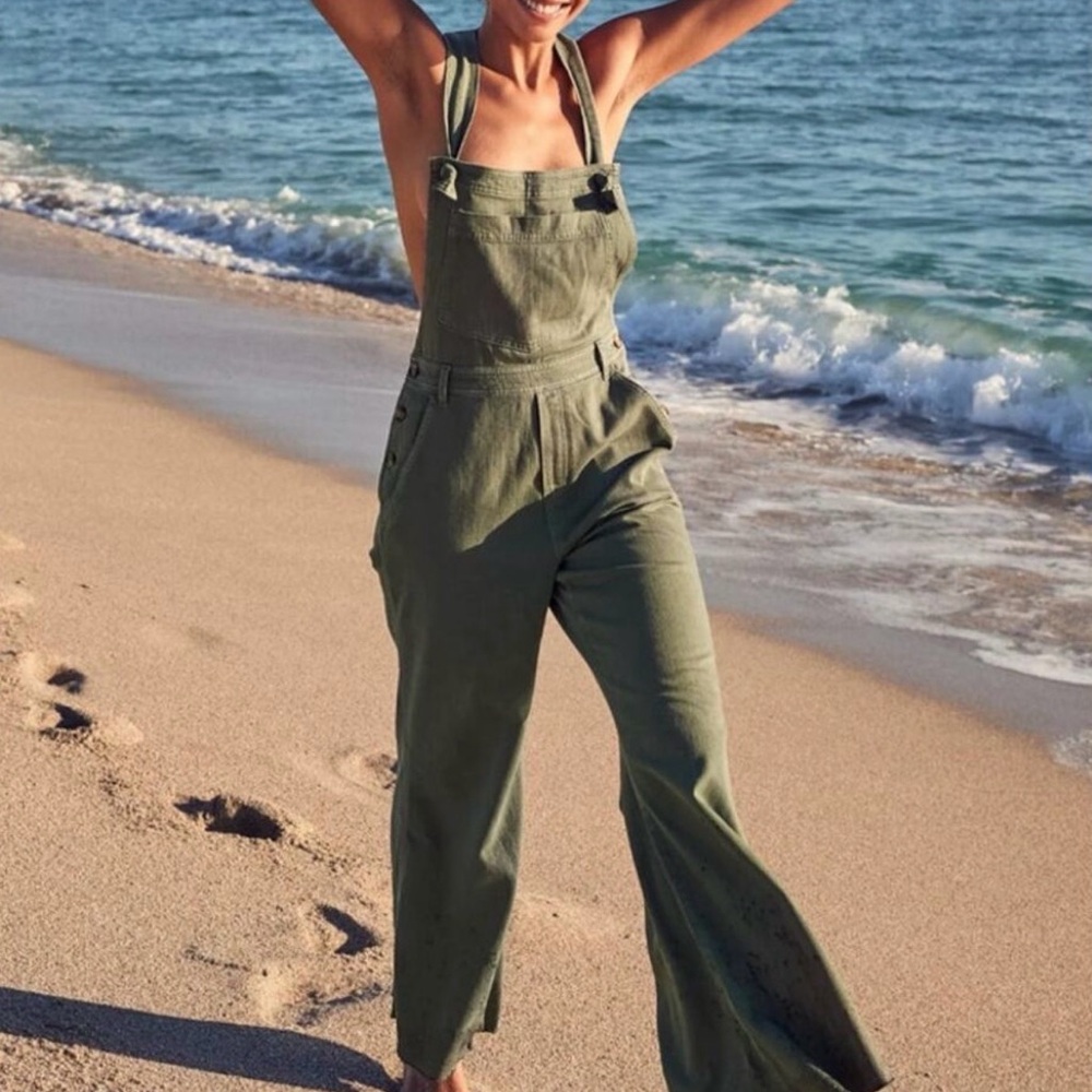 Aerie Olive Jumpsuit